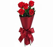 Букет 5 Красных роз Эдлесс Лав в Успенское