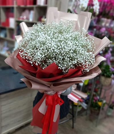 Букет цветов из: Гипсофила в Успенское