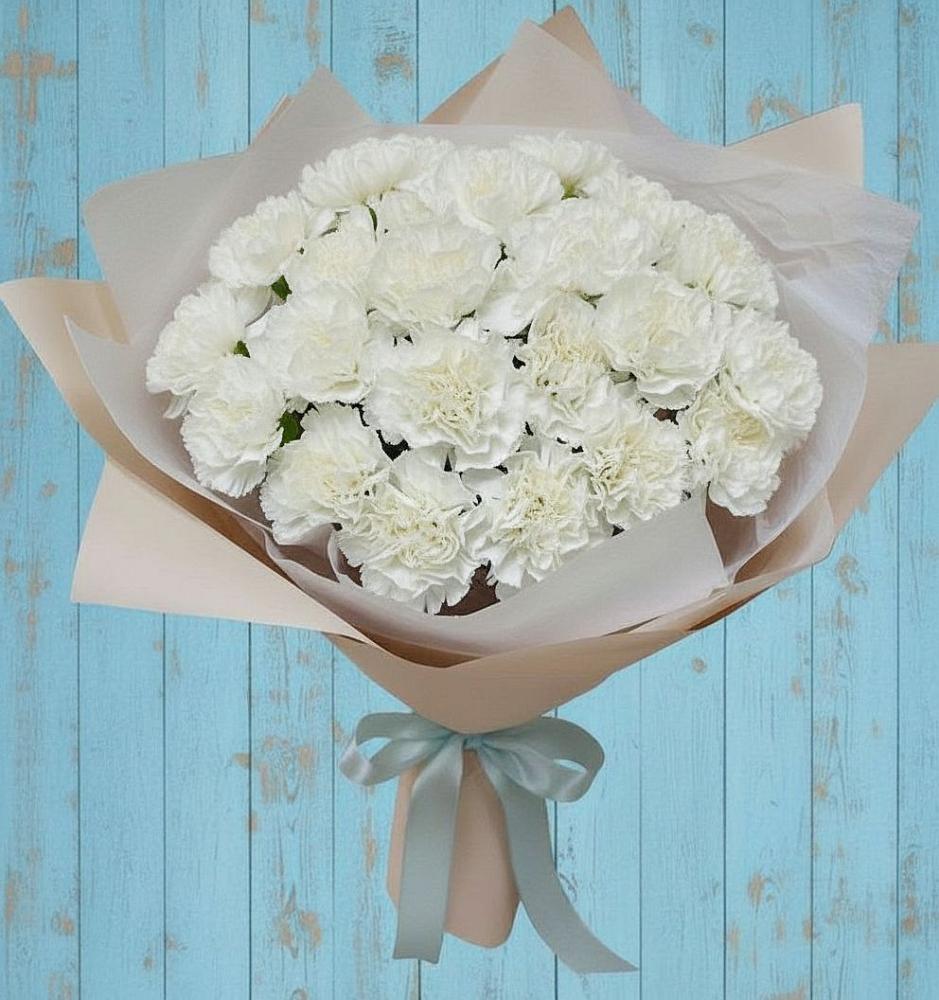 Букет цветов из: Гвоздики в Успенское