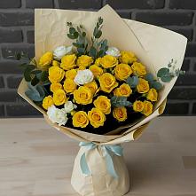 Букет цветов из:  Розы в Успенское