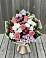 Букет цветов из: Альстромерии, Гвоздики, Розы и Хризантемы в Успенское