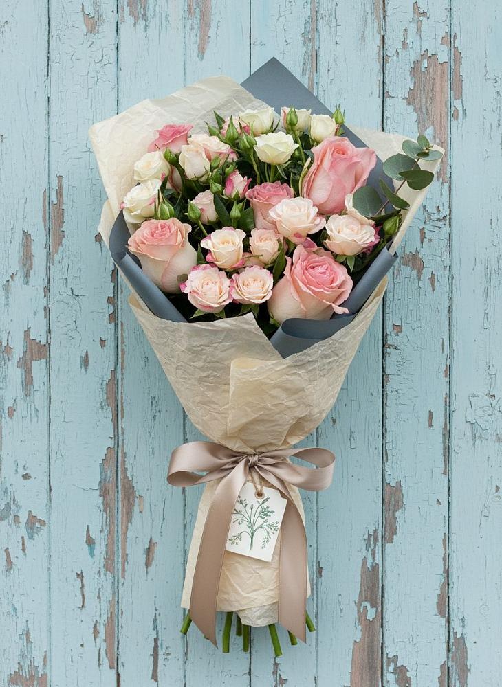 Букет цветов из: Розы в Успенское