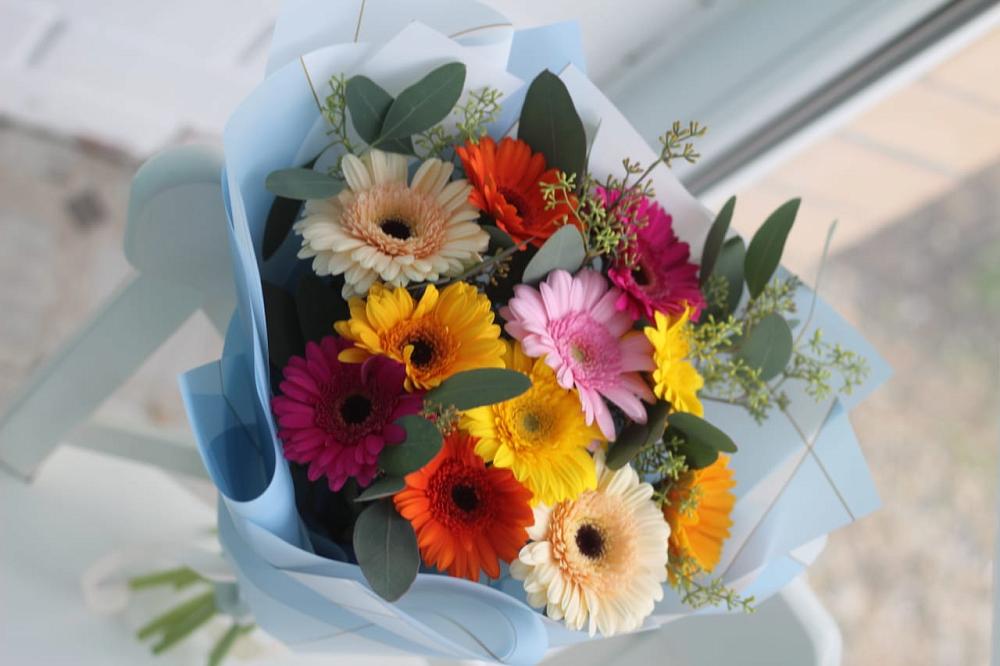 Букет цветов из: Герберы в Успенское