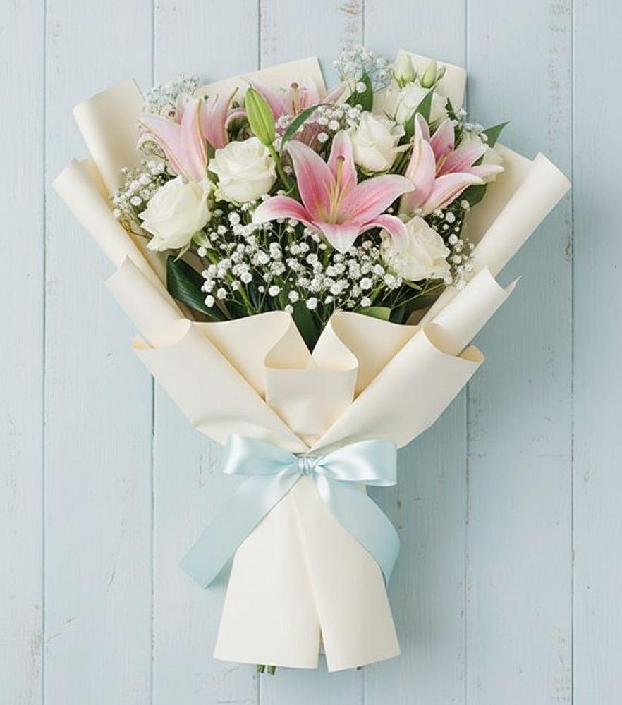 Букет цветов из: Лилии в Успенское