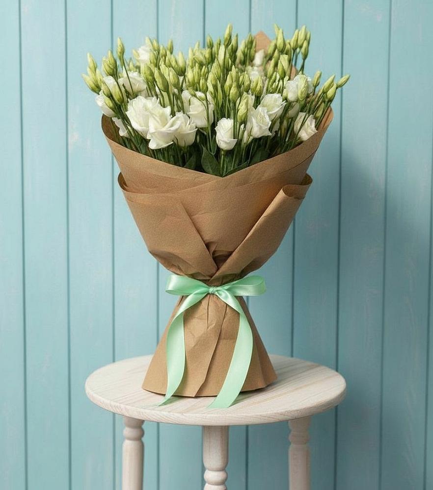 Букет цветов из: Лизиантусы в Успенское