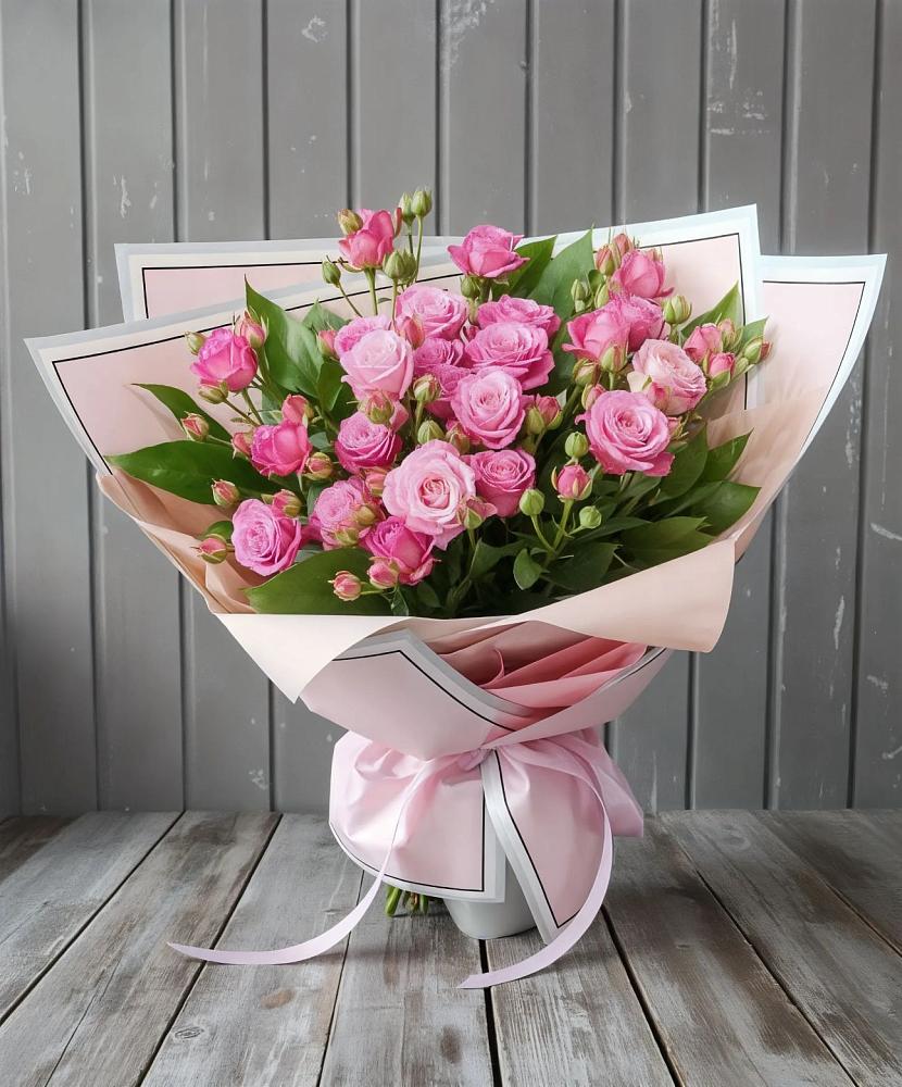 Букет Розовый кустик в Успенское