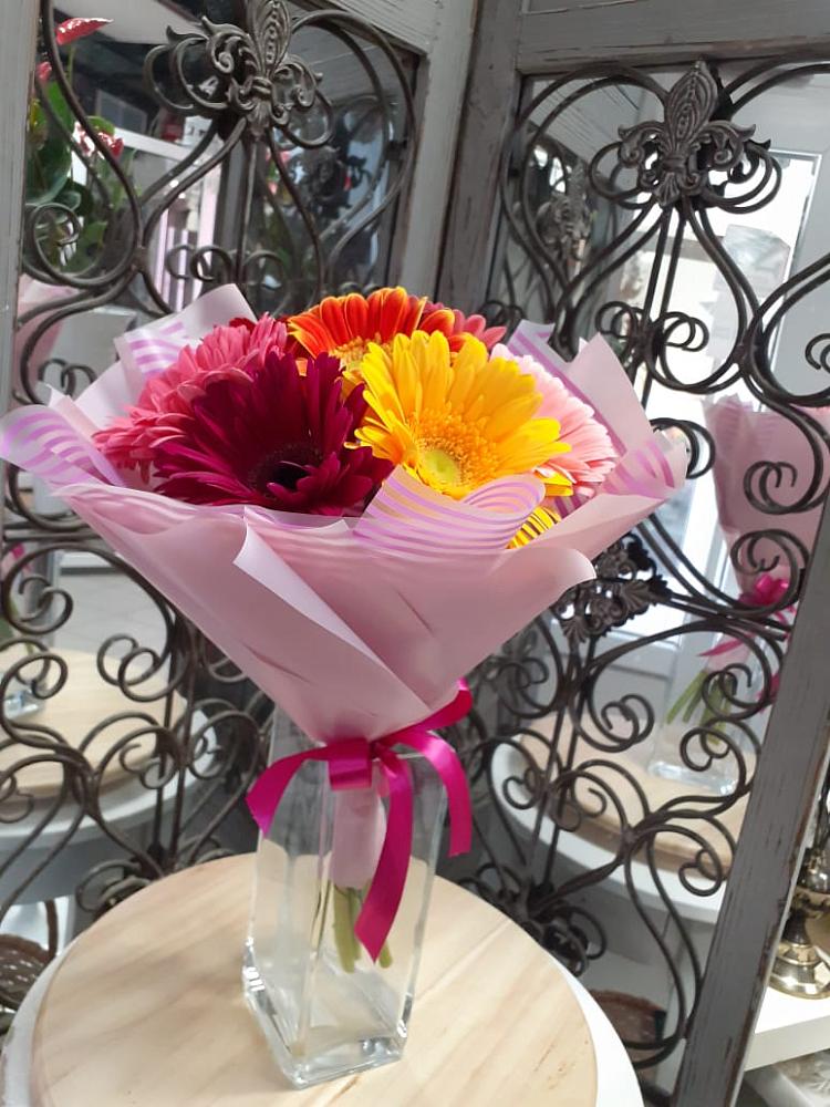 Букет цветов из: Герберы в Успенское