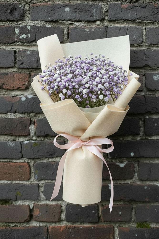 Букет цветов из: Гипсофила в Успенское