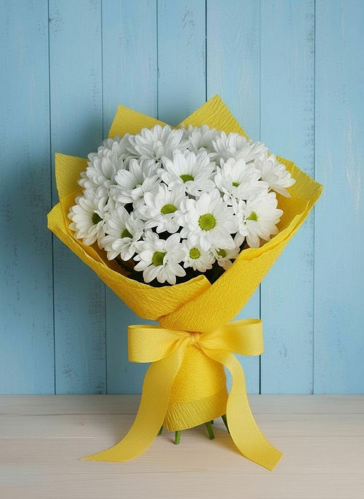 Букет цветов из: Хризантемы в Успенское