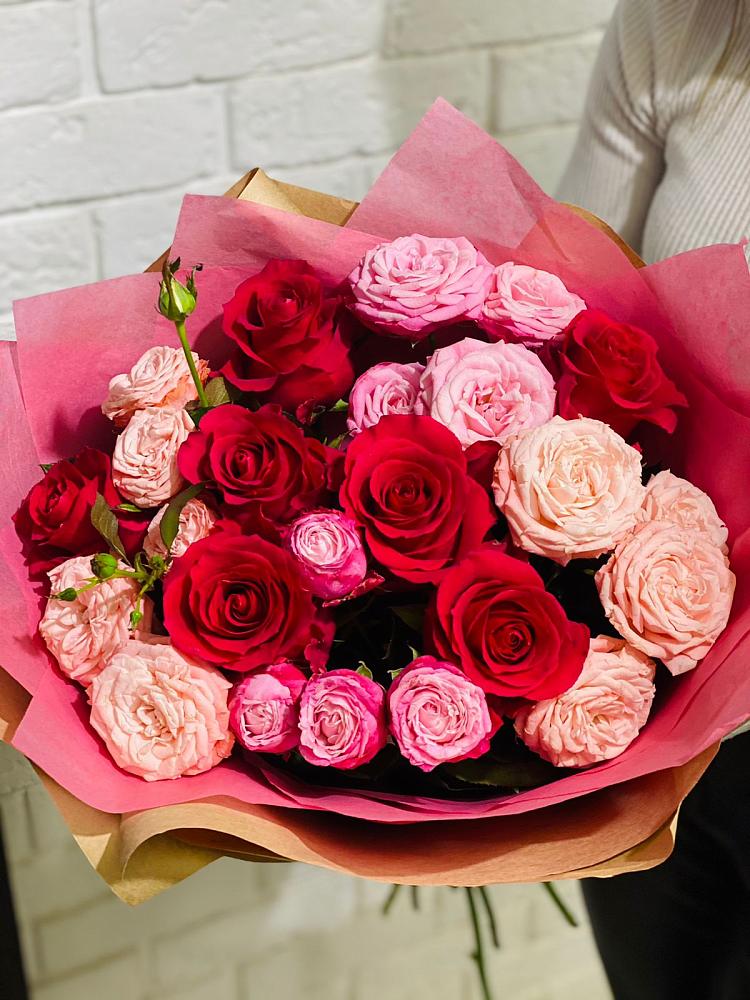 Букет цветов из: Розы в Успенское