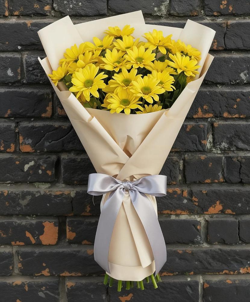 Букет цветов из: Хризантемы в Успенское