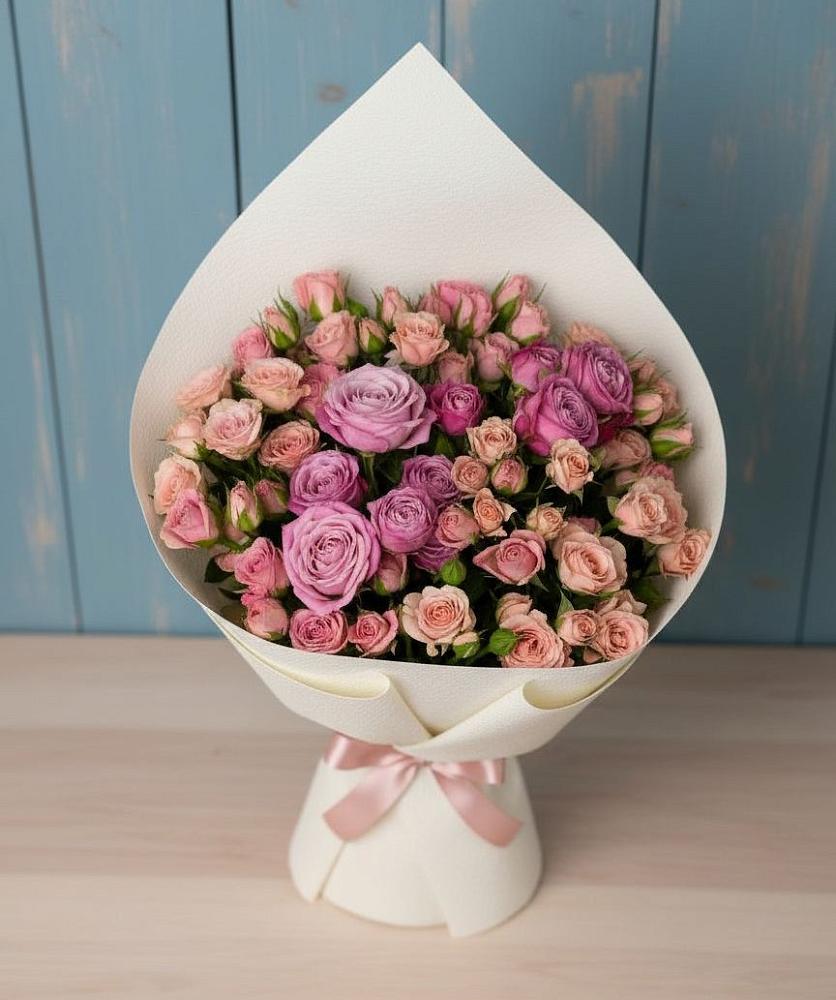 Букет цветов из: Розы в Успенское