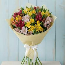 Букет цветов из:  Альстромерии в Успенское