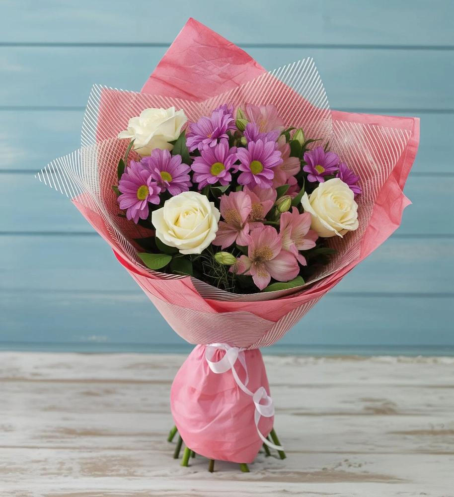 Букет цветов из: Герберы в Успенское