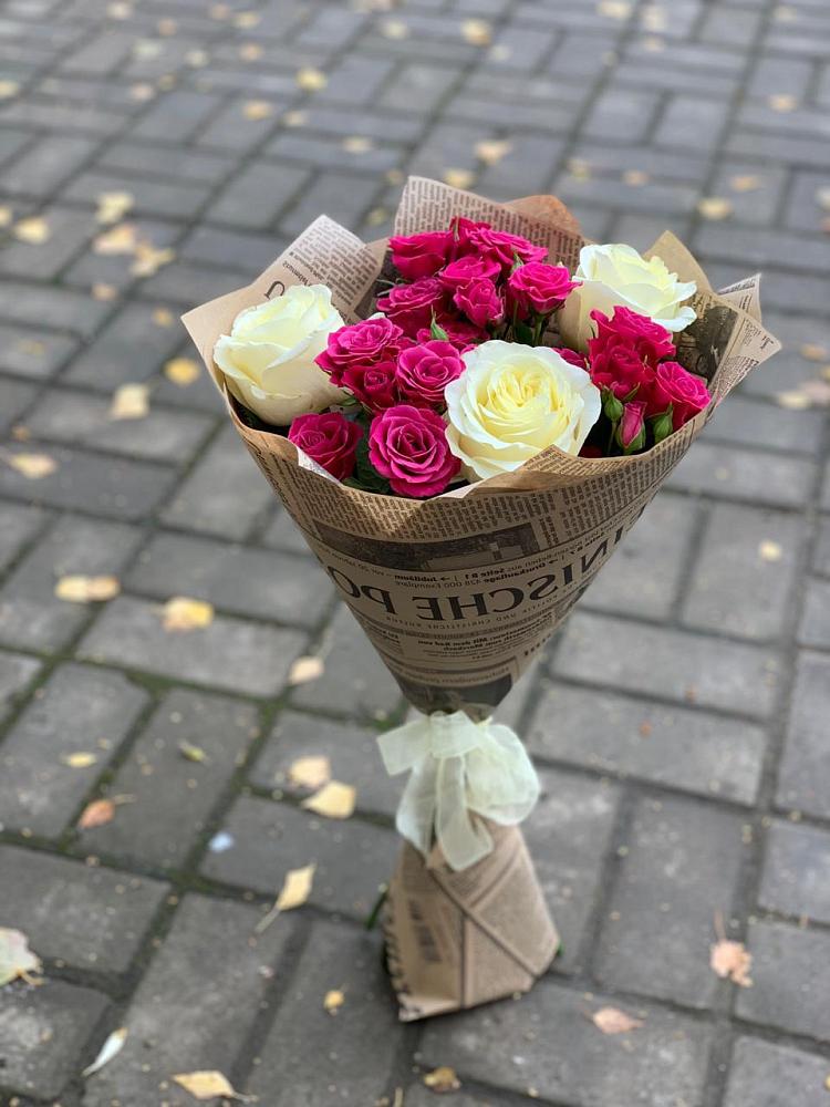 Букет цветов из: Розы в Успенское