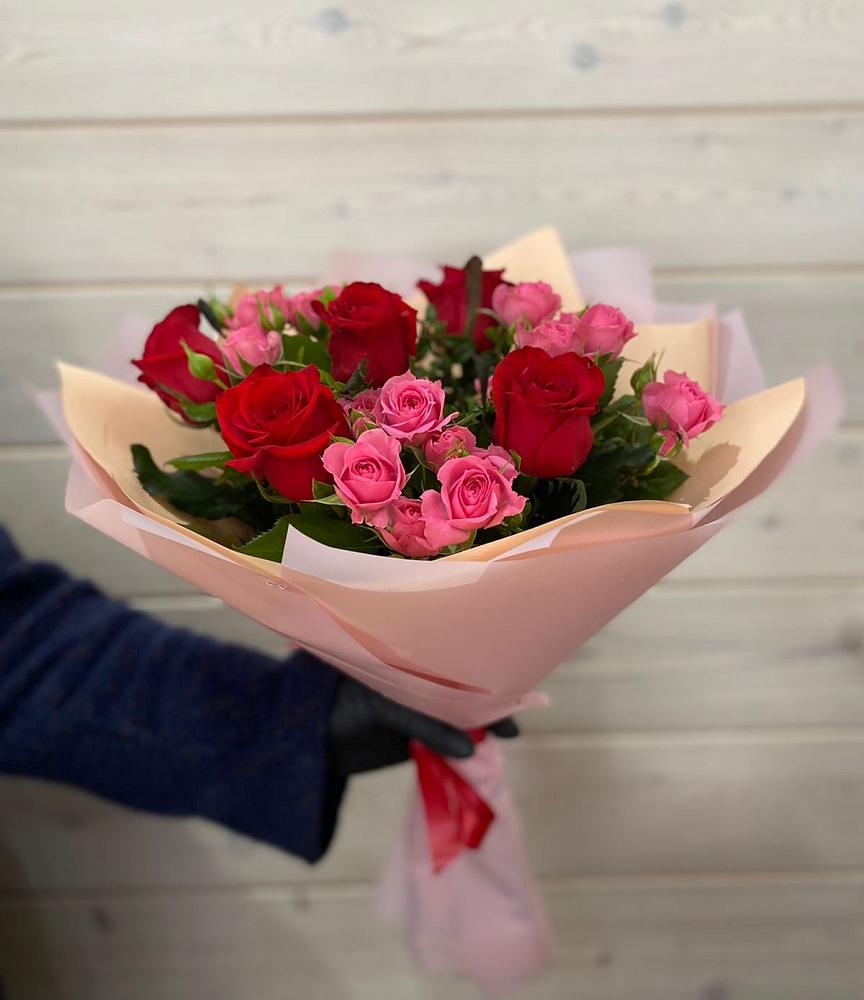 Букет цветов из: Розы в Успенское