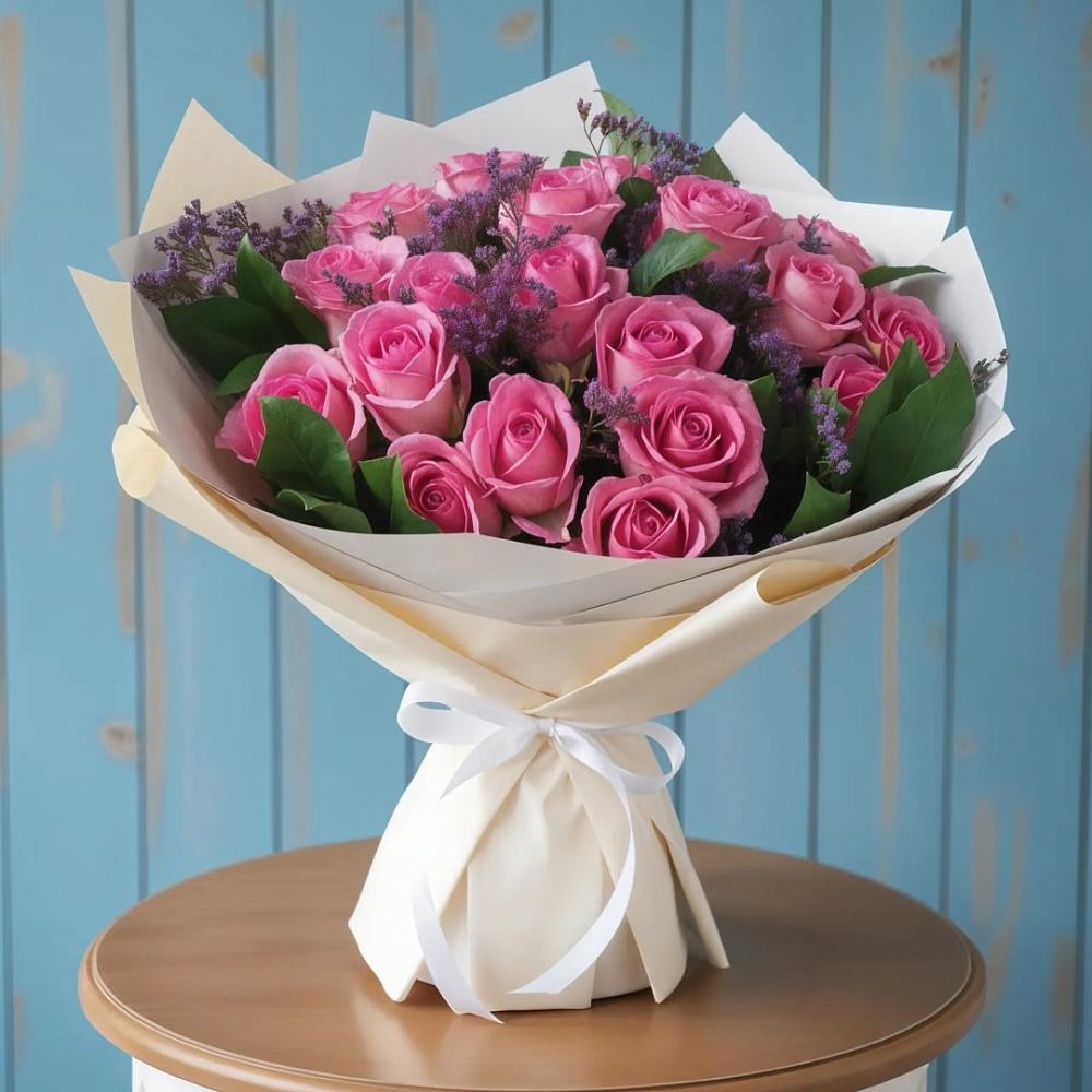 Букет цветов из: Розы в Успенское