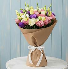 Букет цветов из:  Лизиантусы в Успенское